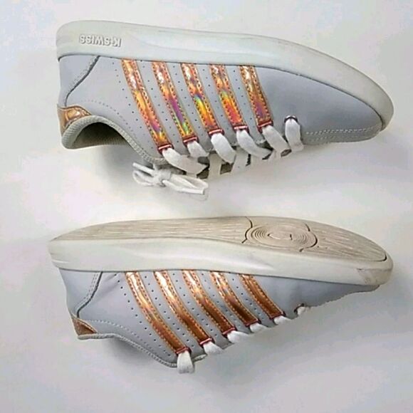 K.SWISS TINIS SHOES SIZE 2 - Picture 7 of 12